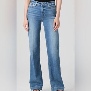 PAIGE Leenah Wide Leg Jeans- Volar Distressed